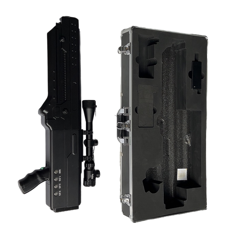  香河手持便携式枪型低空防御反制四通道A型