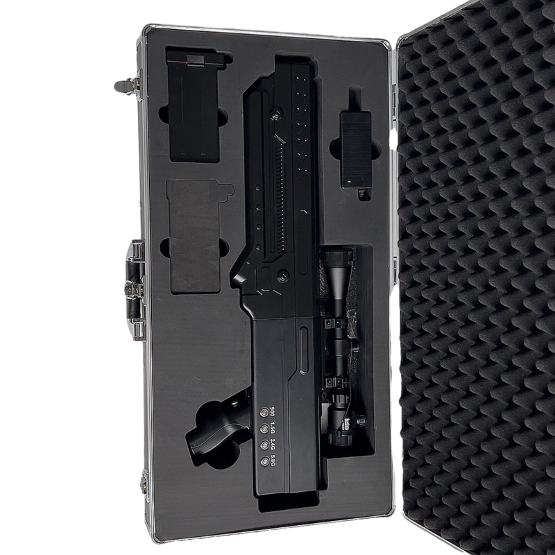  香河手持便携式枪型低空防御反制四通道B型